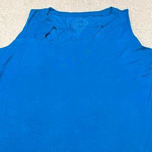 Inc International Concepts Womens Sleeveless Split Neck Cutout Top - Size XL